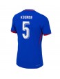 Frankreich Jules Kounde #5 Heimtrikot EM 2024 Kurzarm